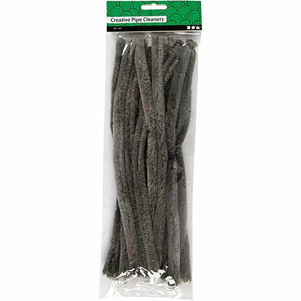 Chenille, 15 mm, 30 cm, 15 stk